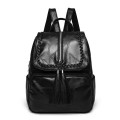 Spring new leather shoulder bag backpack