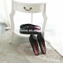 stripe and black handmade slipper