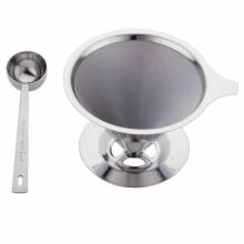 Eco-friendly Stainless Steel Pour Over Coffee Dripper