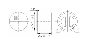 EM6027P-1 Electret Condenser Microphone