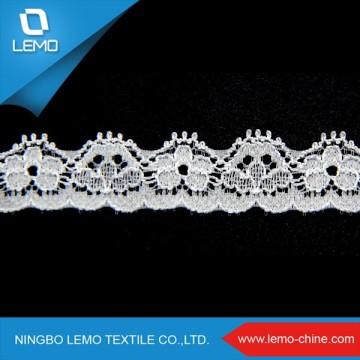 Fancy Polyester Lace Trim, Elastic Lace Trim