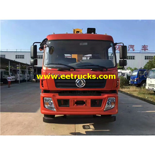 Guindastes montados em caminhão Dongfeng 6x2 12ton