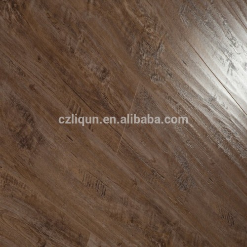 Synchronized with handscrape surface waterproof engineered wood laminate flooring