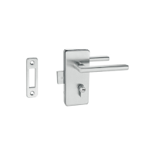 Commercial Zinc Alloy Single Sliding Glass Door Lock