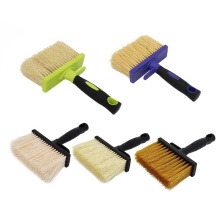 Tampico Fiber Synthetic Bristles Brush for Masonry Coatings and Paint Application