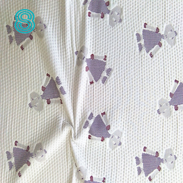 baby cots viscose knitted mattress ticking fabric