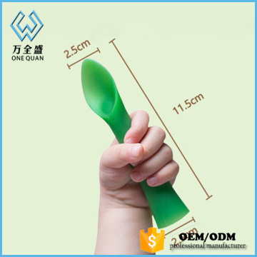 Customized new Portable Bpa Free Silicone Spoon High Quality Spoon