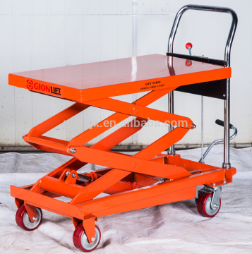 lift drive scissor lift table manual lift table