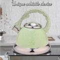 Espejo verde Acero inoxidable SHITLING STOVETOP HEKETTLE