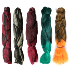 Julianna 399g Cabelo Tranca Sintetico Synthetic Hair Super Jumbo Braid 400g