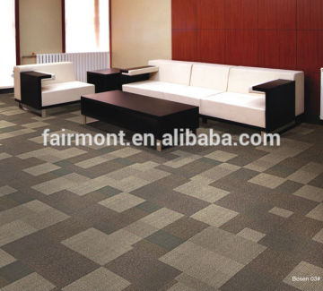 Leather Carpet Tiles/ 100% Nylon Carpet Tiles with PVC Backing XP-01