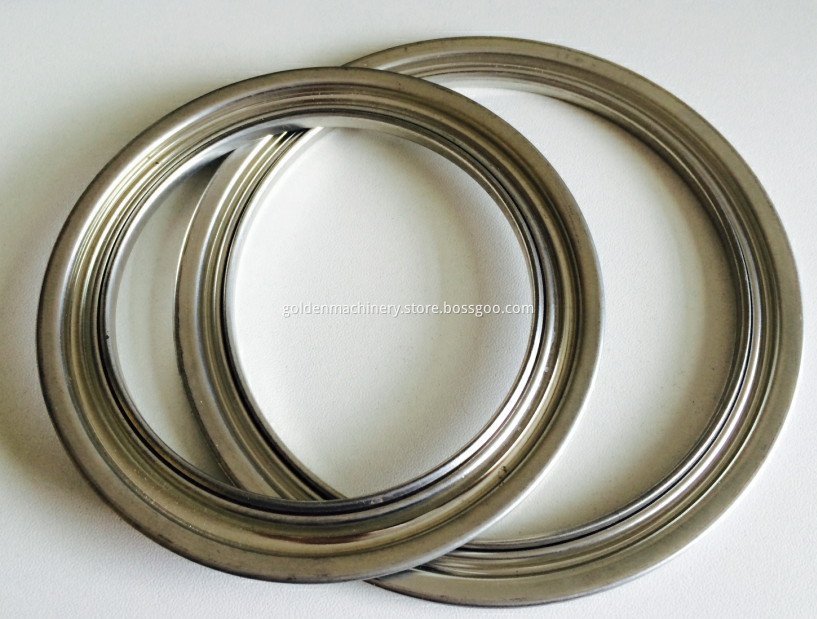 Automatic paint barrel can/milk power tin can lid ring making machine