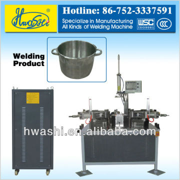 Kitchenware handle spot welding machine