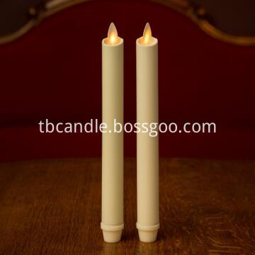 luminara taper window candle