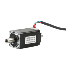 JKM Nema 11 28mm Small Stepper Motor 0.67A 80mN.m Dual Hollow Shaft for Conveyor Machine