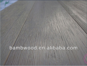 Brushed Bamboo Flooing for both commercial and household uses which is eco-friendly