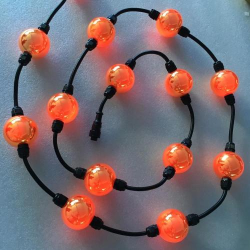 Tirai String Ball Pixel LED LED berwarna-warni 3D