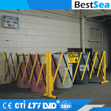 Stainless steel folding barrier