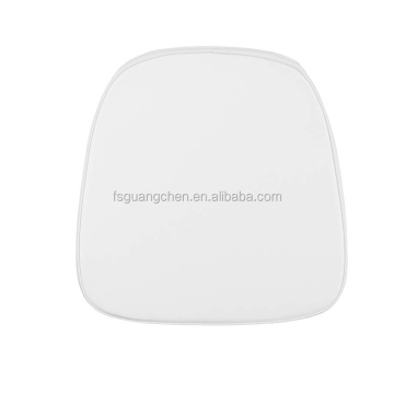 Wholesale Multi-Color PU Leather and Fabric Wedding Chair Cushions for Chiavari Chairs