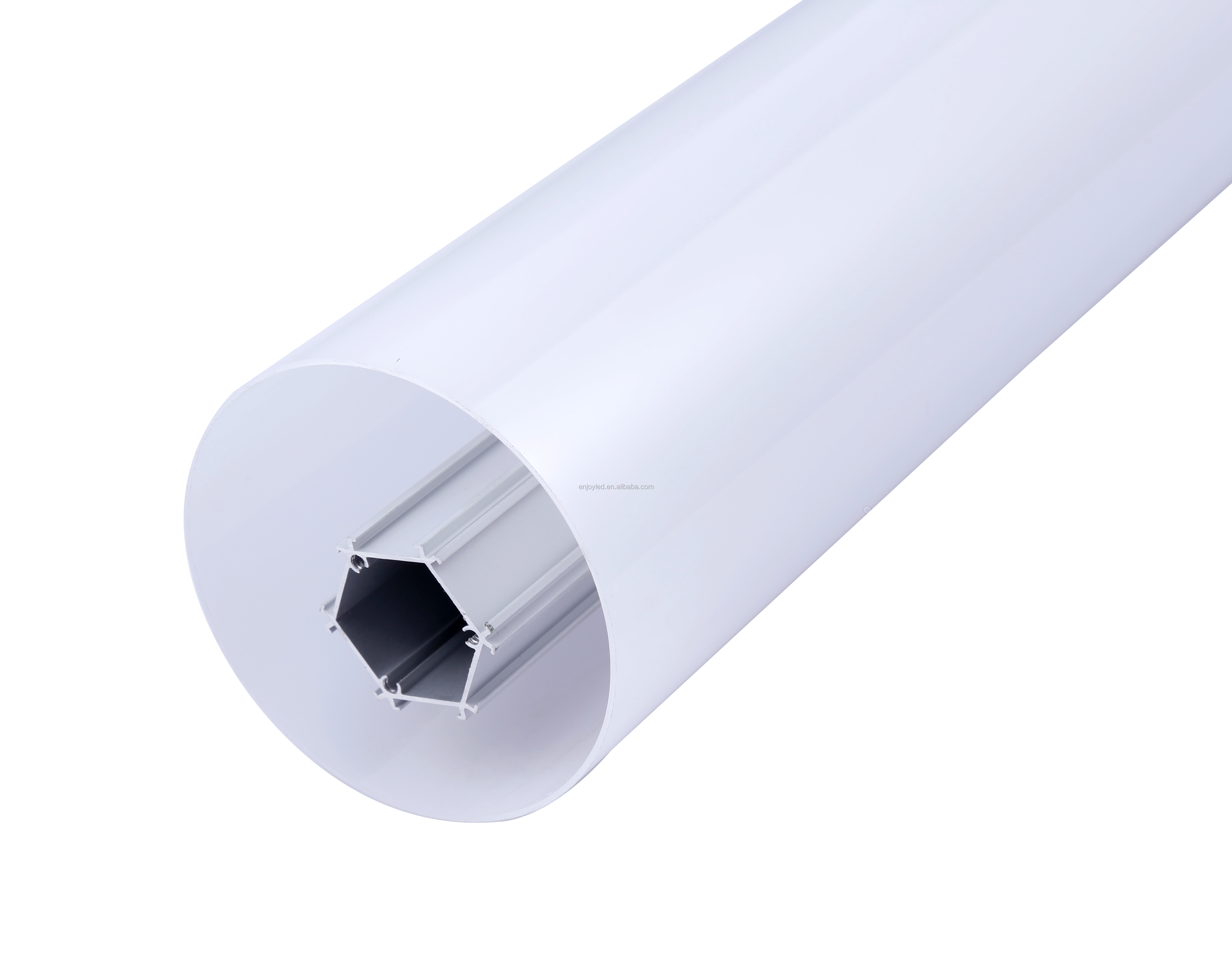 76mm Round Shape Pendant Light PC Cover LED tube Aluminum Profile with 360 degrees PC opal Diffuser