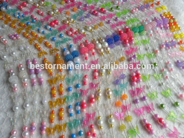 BEADED CURTAIN Tieback