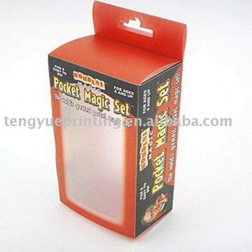 Clear blister toy PVC box packaging