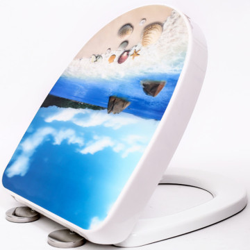 Colorful Home Flushable Smart Hygienic Toilet Seat Cover