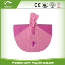 Pvc Material Kids Poncho Children Rain Poncho