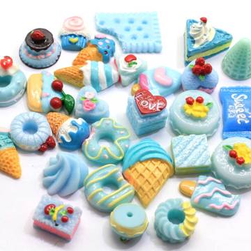 100 Pcs / Lot Cabochons à dos plat Pastel aléatoire paquet de mélange aléatoire résine ornement à dos plat embellissements fournitures de Scrapbooking