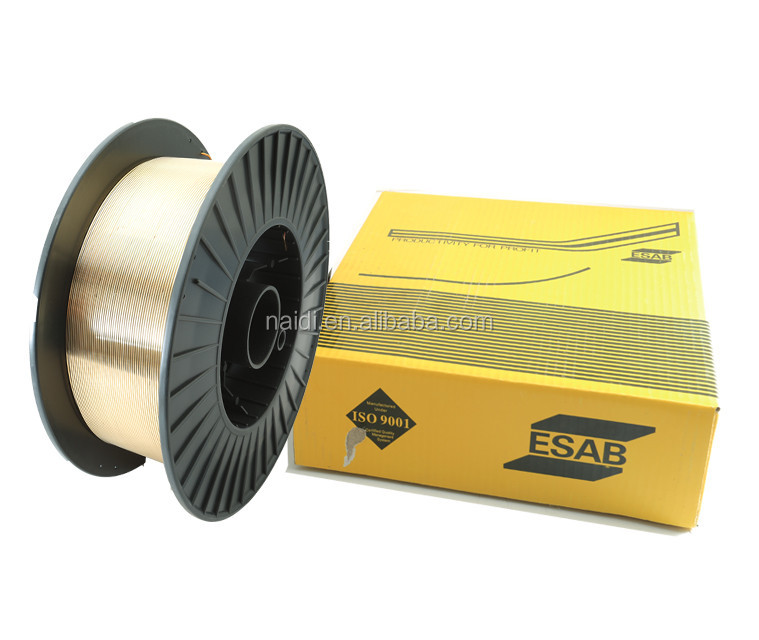 esab s211 silicon bronze mig welding wire aws a5.7 ERCuSi-A 1.2mm 3/64 in.