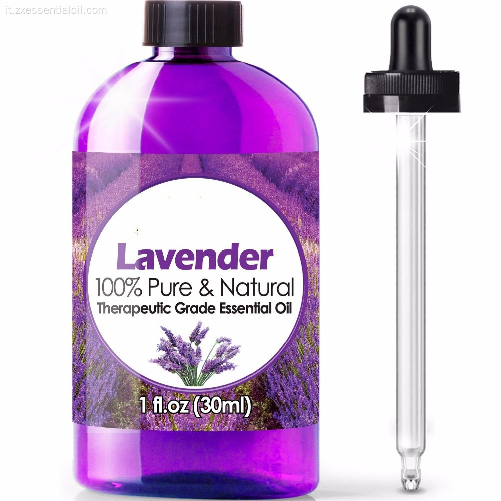 Personalizza Logo Aromaterapia Olio essenziale di lavanda