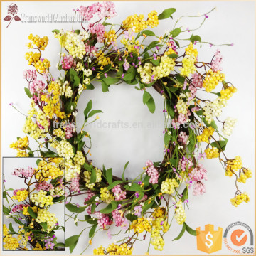 wreath hangers for doors, artificial flower for wreath, spring door wreaths