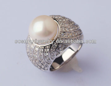 man pearl ring