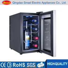 House Use Glass Door Wine Cooler with Cellars