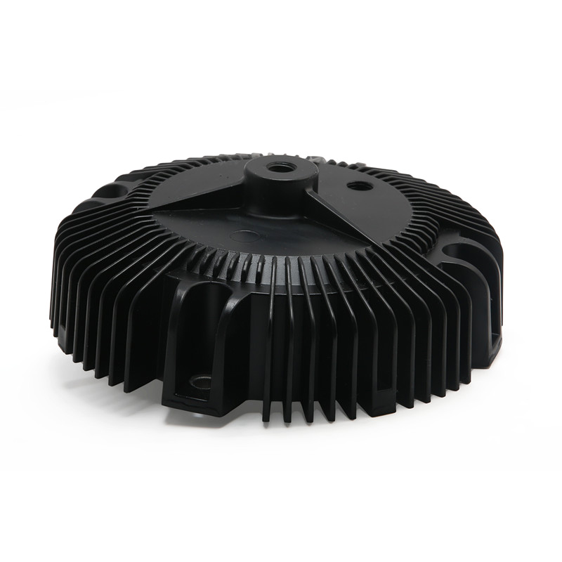 Custom Large Round Black Modern Pin Fin Style Heat Sink For Led Cob