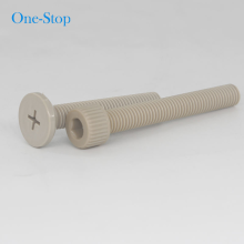 Factory wholesale injection molding plastic PEEK screws