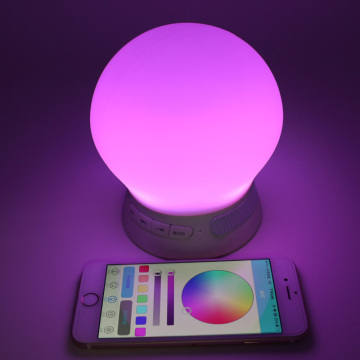 china wholesale portable bluetooth speakers led light