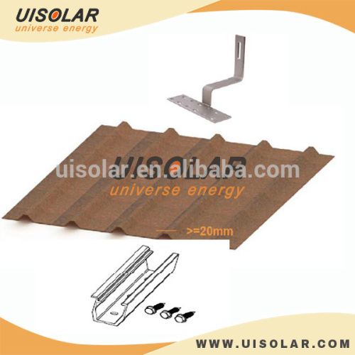 SS04 Tin Roof Aluminum Solar Mounting without rail