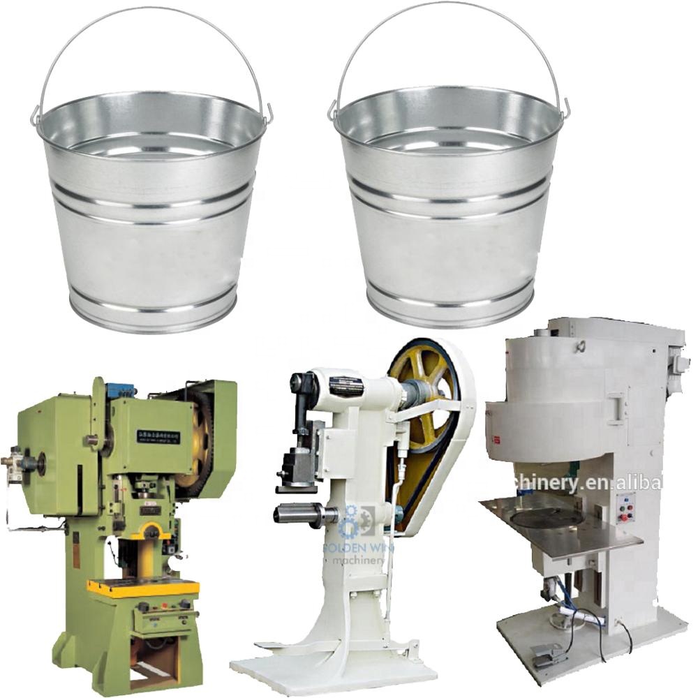 Metal Ice bucket metal barrel Pail making machine