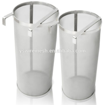 stainless steel brewing beer filter/beer hop spider stainless steel filter/SS304 SS316L beer brewing hops filter