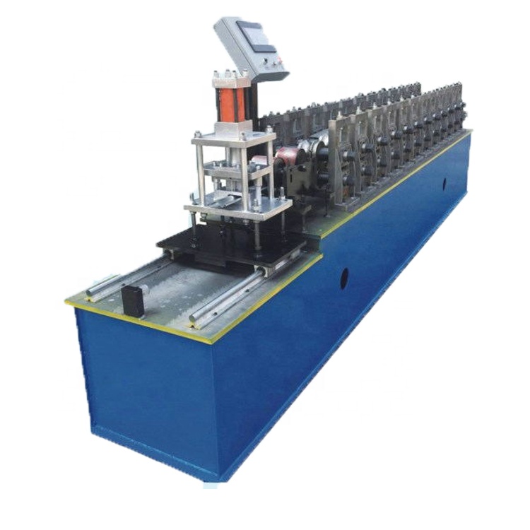 Rolling shutter door cold roll forming machine