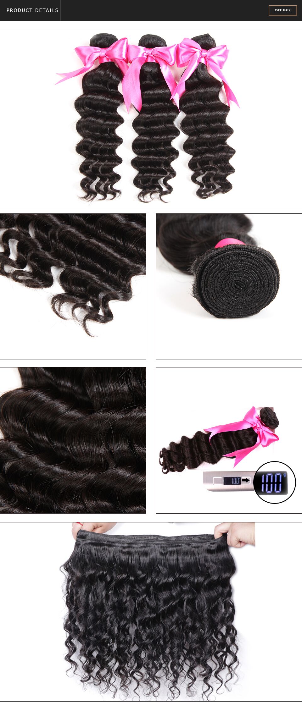 Hot Selling Virgin Unprocessed Brazilian Loose Curly Hair Extension
