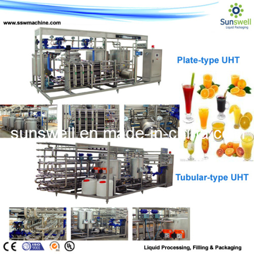 Uht, Pasteurizer for Juice, Flavoured Milk, Hot Filling Drinks Pasteurizer for Juice, Flavoured Milk, Hot Filling Drinks