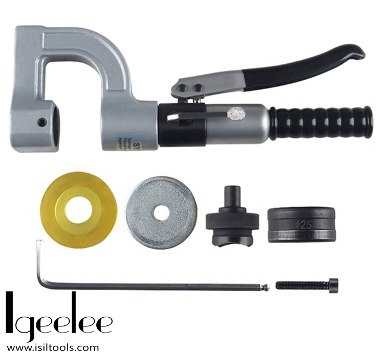 Igeelee Portable Hydraulic Cable Bridge Hole Punch Tools 10-32mm Syd-32