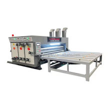 3 Colors Printing Machine with Slotting, Die Cutting, and Stacker