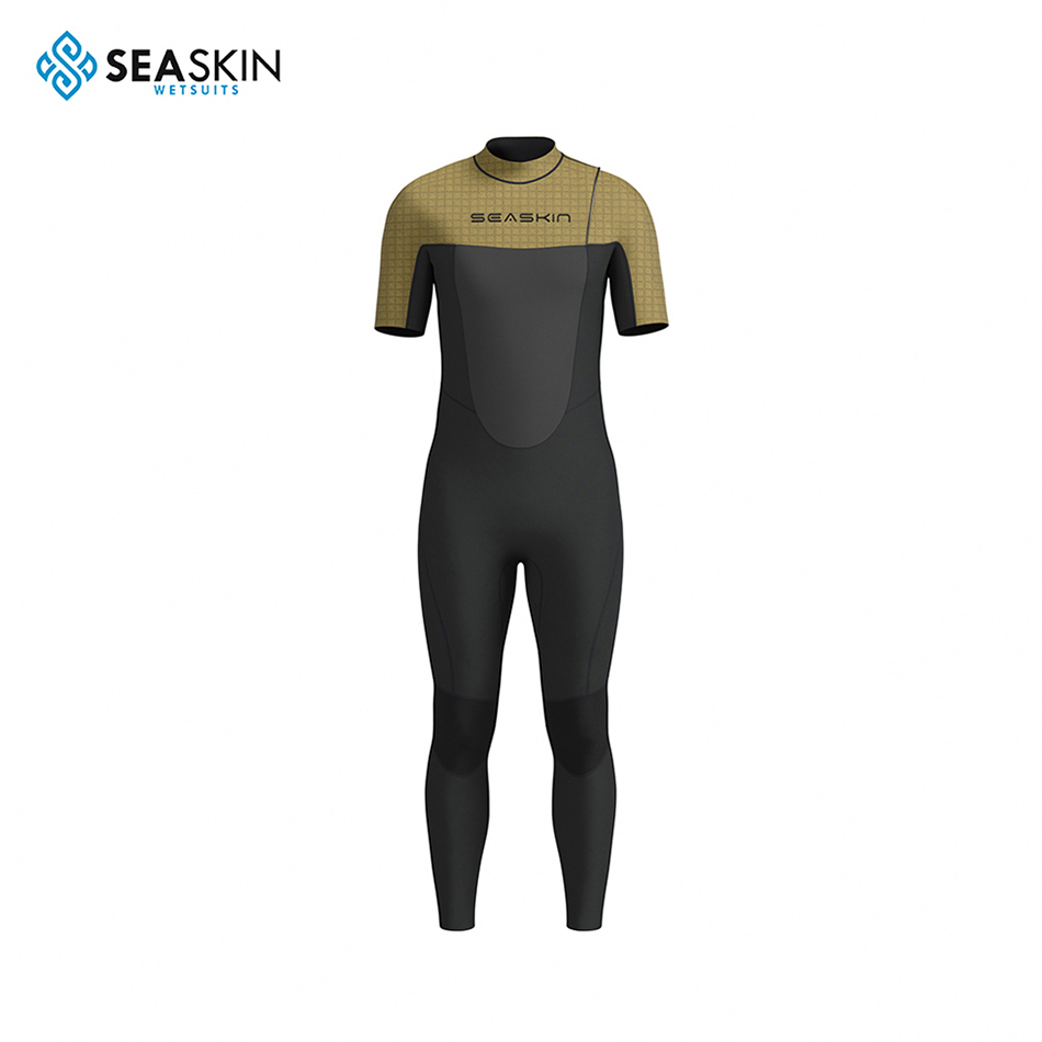 Seaskin Swimming Suit Short Sleeve Spring Wetsuit