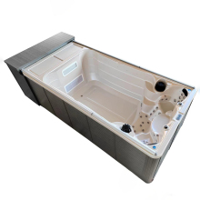 Electric Waterproof Outdoor Swim Spa Cover: Automatic Hot Tub Spa Bed Cover