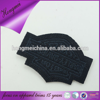 uniform labels with starching fabric name tags and interlining