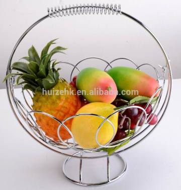 matel fruit Basket with handle