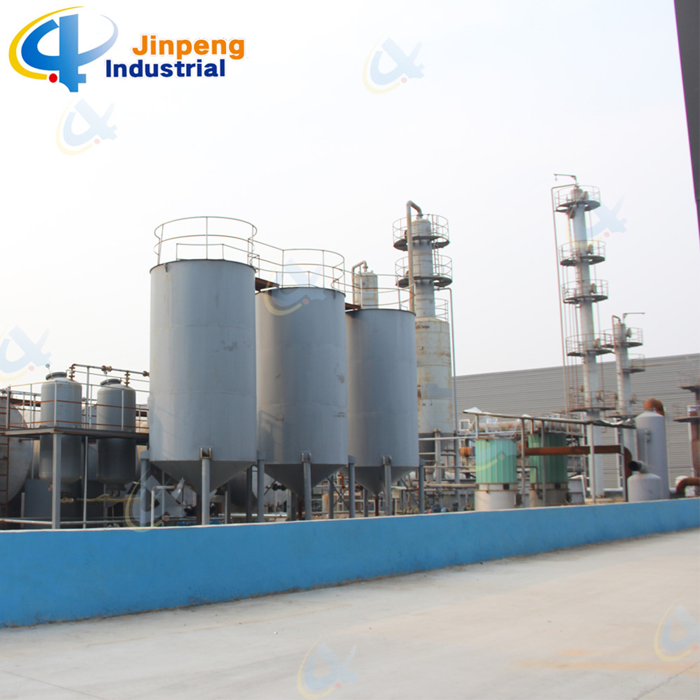 Continuous Working Principle Plastic Oil Purifier Machine